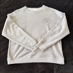 Pacifica Heather Gray Crewneck Sweater